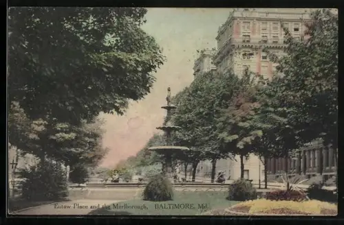 AK Baltimore, MD, Eutaw Place and the Marlborough
