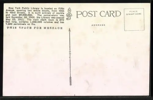 AK New York, NY, The New York Public Library