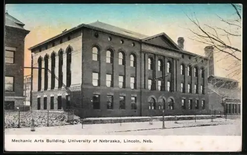 AK Lincoln, NE, Mechanic Arts Building, University of Nebraska