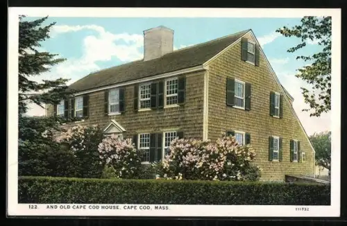 AK Cape Cod, MA, An Old Cape Cod House