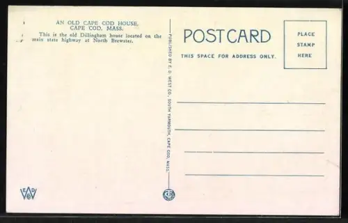 AK Cape Cod, MA, An Old Cape Cod House