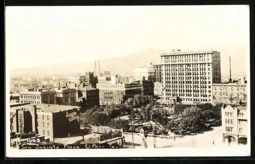 AK El Paso, TX, San Jacinto Plaza