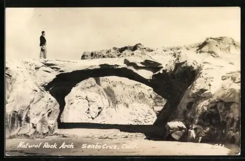 AK Santa Cruz, CA, Natural Rock Arch