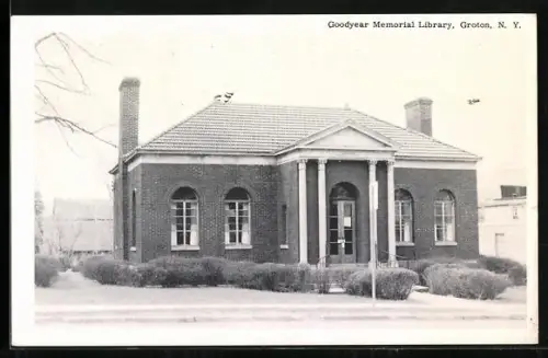 AK Groton, NY, Goodyear Memorial Library