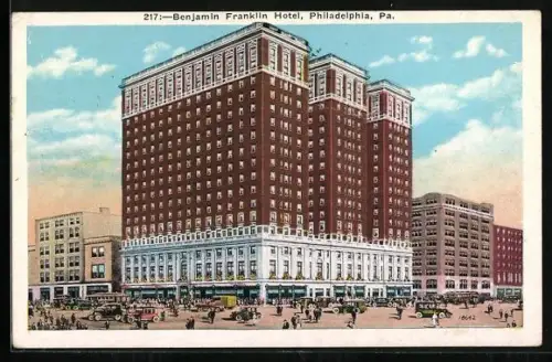 AK Philadelphia, PA, Benjamin Franklin Hotel