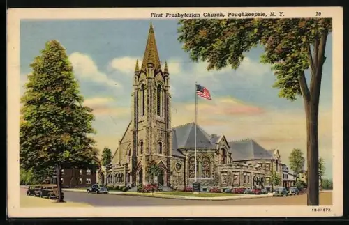 AK Poughkeepsie, NY, First Presbyterian Church