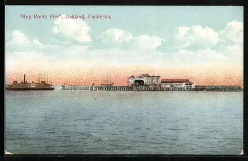 AK Oakland, CA, Key Route Pier