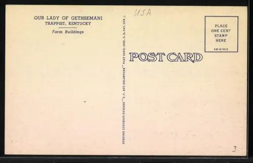 AK Trappist, KY, Ou Lady of Gethsemani, farm buildings