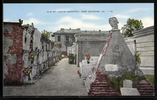 AK New Orleans, CA, Old St. Louis Cementery
