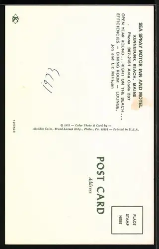 AK Kennebunk Beach, ME, Sea Spray Motor Inn and Motel