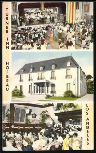 AK Los Angeles, CA, Turner Inn Hofbrau, 634 West 15 Street
