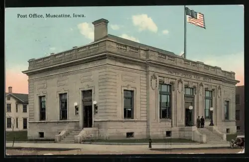 AK Muscatrine, IA, Post Office