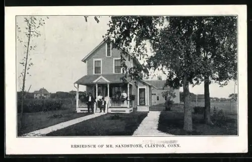 AK Clinton, CT, Residence of Mrs. Sandstone