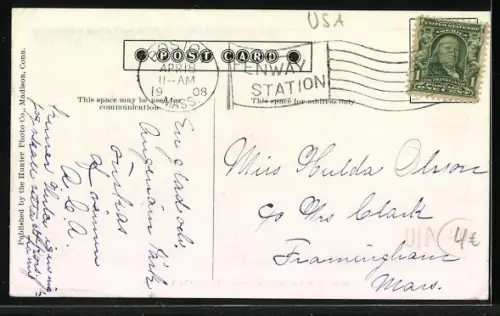 AK Clinton, CT, Residence of Mrs. Sandstone