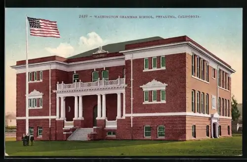 AK Petaluma, CA, Washington Grammar School