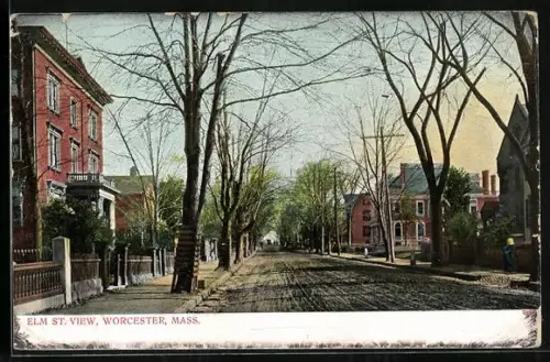 AK Worcester, MA, Elm St. View