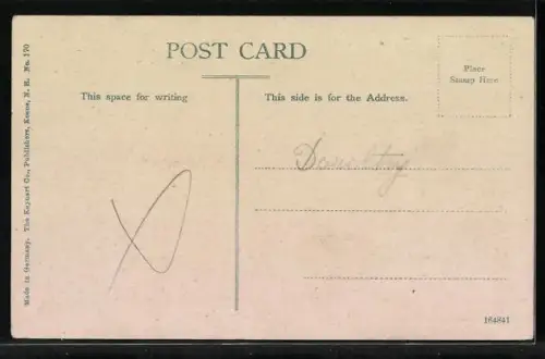 AK Keene, NH, Court House, F. E. Howe Photographer