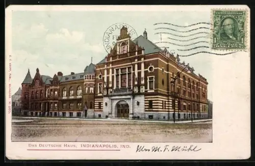 AK Indianapolis, IN, Das Deutsche Haus