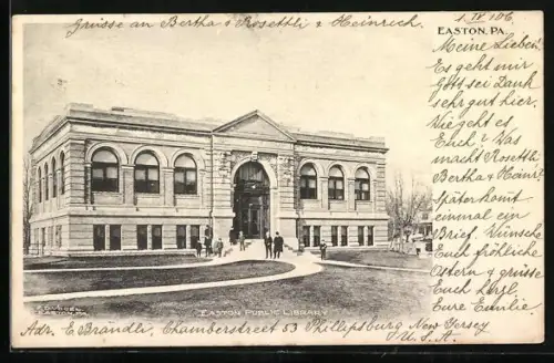 AK Easton, PA, Easton Public Library