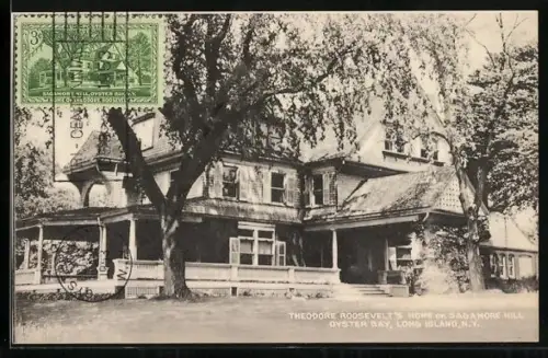 AK Oyster Bay, NY, Theodore Roosevelt`s home on Sagamore Hill