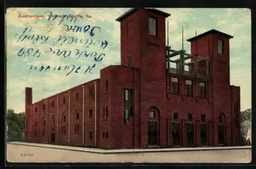 AK Council Bluffs, IA, Auditorium