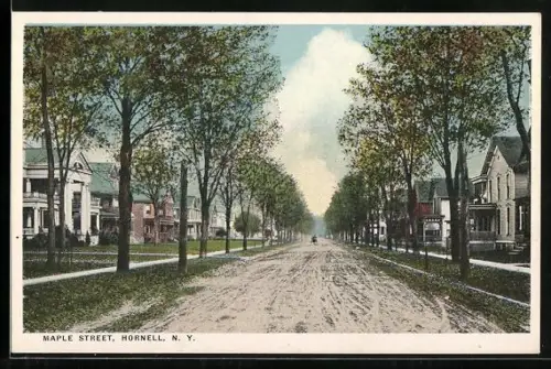 AK Hornell, NY, Maple Street