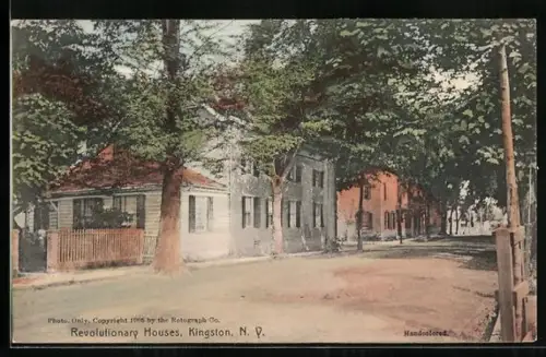 AK Kingston, NY, Revolutionary Houses