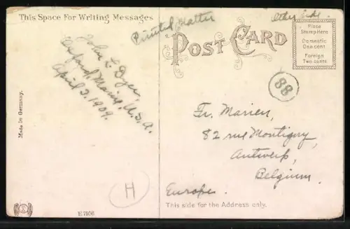 AK Augusta, ME, Corner of Water and Winthrop Streets