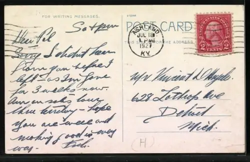 AK Ashland, KY, Winchester Avenue, East from 15th Street