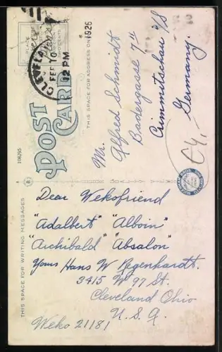 AK Cleveland, OH, Chamber of Commerce Building