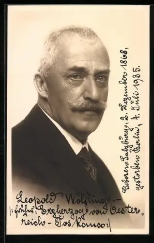 AK Erzherzog Leopold von Österreich