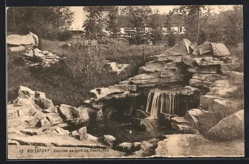 AK Boitsfort, Cascade au parc de Tenreuken