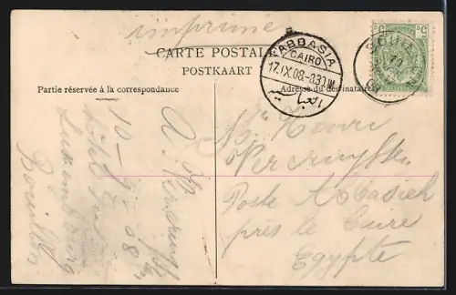 AK Bouillon, Panorama de l`ancienne Route de Corbion, Vue prise du Château