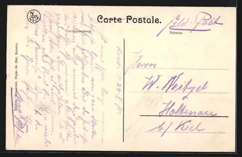 AK Knocke, Moulin du Kalf, Windmühle