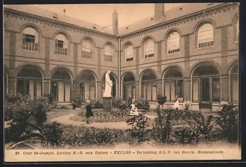 AK Eecloo, Institut N.-D. aux Epines, Cour St-Joseph