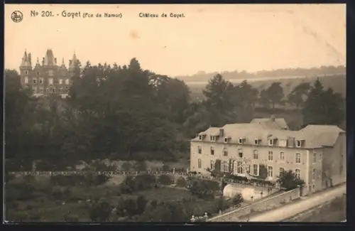 AK Goyet /Pce de Namur, Chateau de Goyet