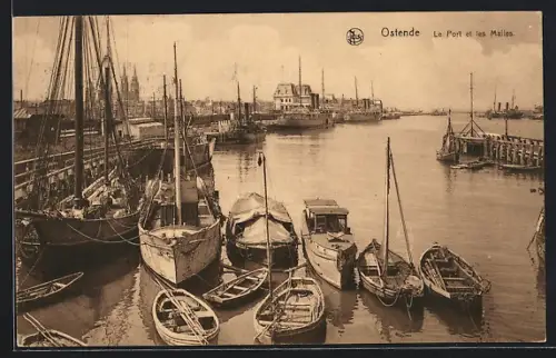 AK Ostende, Le Port et les Malles