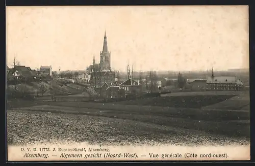 AK Alsemberg, Algemeen gezicht, Noord-West
