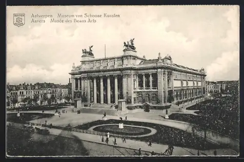 AK Anvers, Musée des Beaux Arts