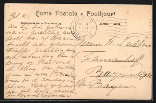 AK Namur, La Meuse vers le Pont de Jambes