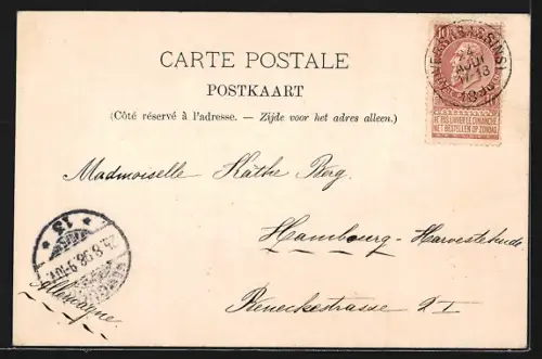 AK Anvers, Les Stalles de la Cathedrale, La Chaire à l`eglise St. Andrè