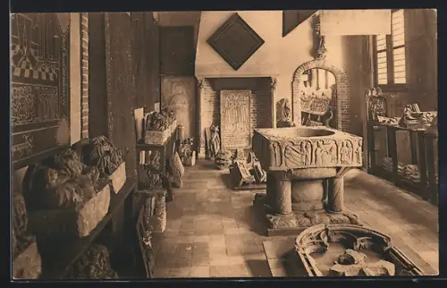 AK Bruges, Hotel Gruuthuse, Collection lapidaire, 2me vue