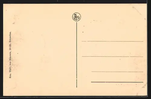AK Achene /Pce de Namur, Chateau d`Onthaine