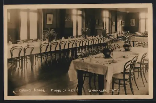 AK Shanklin, Home of Rest, Dining Room
