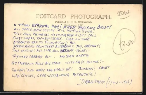 AK Totland, The Solent from Tennyson Down