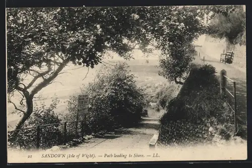 AK Sandown, Path leading to Shore
