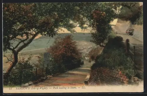 AK Sandown, Path leading to Shore