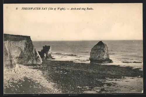 AK Freshwater Bay, Arch and stag Rocks