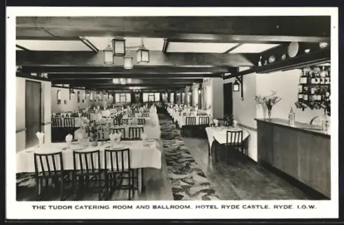 AK Ryde, Hotel Ryde Castle, The Tudor catering room and ballroom