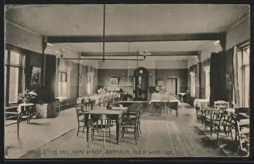 AK Shanklin, Home of Rest, Ladies dining hall